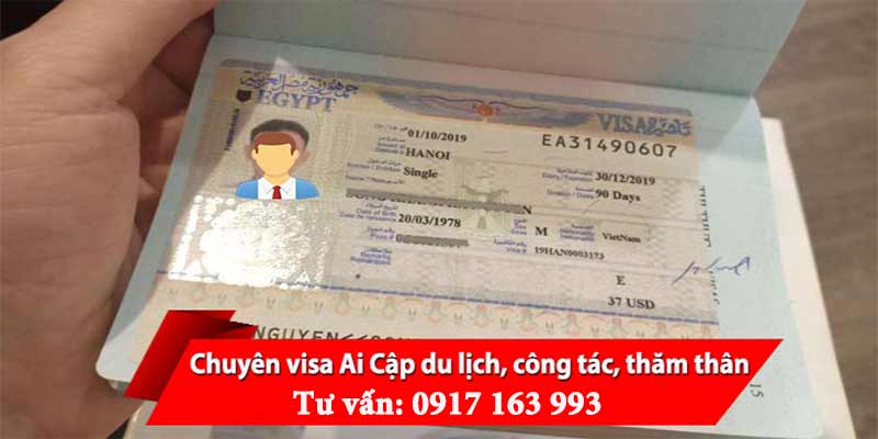 dịch vụ làm visa đi ai cập tại tphcm