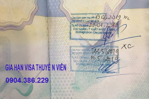 gia hạn visa cho thuyền viên ấn độ bangladesh malaysia tại việt nam