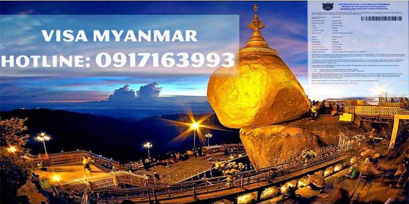 visa đi myanmar dạng công tác